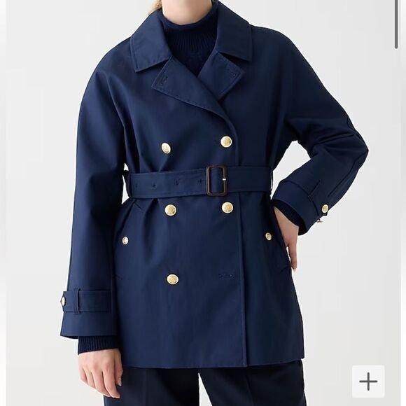 Jcrew Short trench coat - Picture 3 of 7